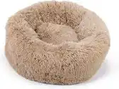 Bol.com Beeztees Yali - Hondenmand - Pluche - Beige - Diam. 60 cm aanbieding