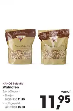 HANOS Hanos selektie walnoten stukjes aanbieding