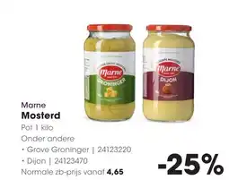 HANOS Marne mosterd aanbieding