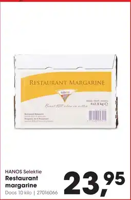 HANOS Hanos selektie restaurant margarine aanbieding
