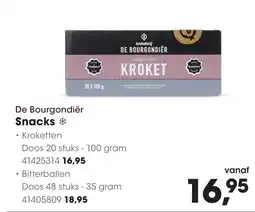 HANOS De bourgondiër snacks aanbieding