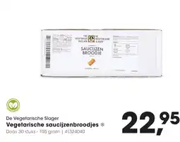 HANOS Vegetarische saucijzenbroodjes aanbieding
