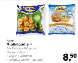 HANOS Aviko gratintaartje aanbieding