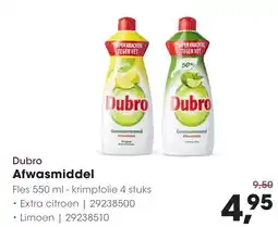 HANOS Dubro Afwasmiddel aanbieding
