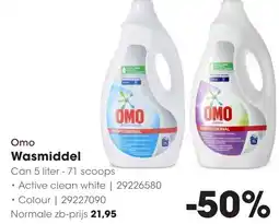 HANOS Omo Wasmiddel aanbieding