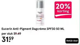 Etos Eucerin Anti-Pigment Dagcrème SPF30 50 ML aanbieding