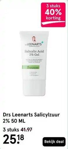 Etos Drs Leenarts Salicylzuur 2% 50 ML aanbieding