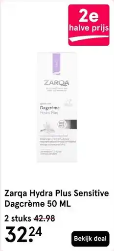Etos Zarqa Hydra Plus Sensitive Dagcrème 50 ML aanbieding