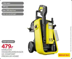 Praxis Kärcher hogedrukreiniger K5 comfort premium home aanbieding