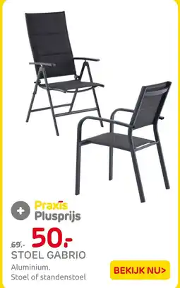 Praxis Stoel gabrio aanbieding