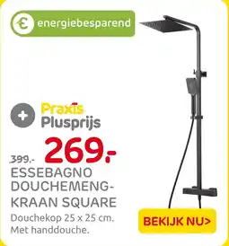 Praxis Essebagno douchemeng kraan square aanbieding