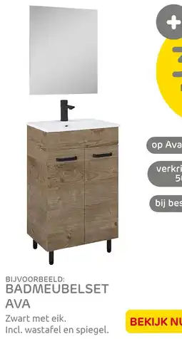 Praxis Badmeubelset ava aanbieding