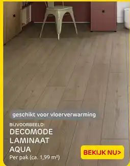 Praxis Decomode laminaat aqua aanbieding