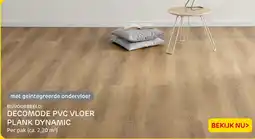 Praxis Decomode pvc vloer plank dynamic aanbieding