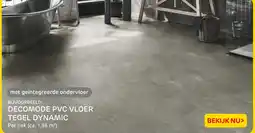 Praxis Decomode pvc vloer tegel dynamic aanbieding