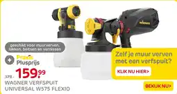 Praxis Wagner verfspuit universal W575 flexio aanbieding