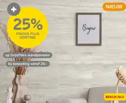 Praxis Op Grosfillex wandpanelen aanbieding
