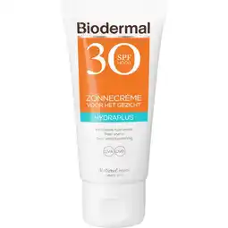 Etos Biodermal Hydra Plus Zonnecrème Gezicht SPF30 50 ML aanbieding