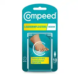 Etos Compeed Likdoorn Pleisters Medium 10 Pleisters aanbieding