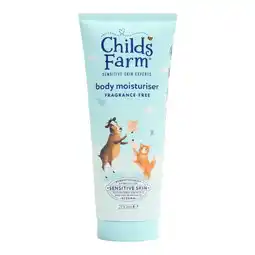 Etos Childs Farm Moisturiser, Fragrance-Free 200 ml aanbieding