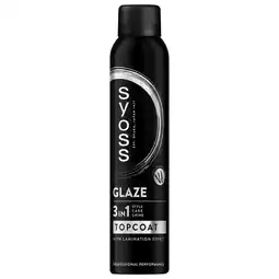 Etos Syoss Glaze Topcoat Spray 200 ML aanbieding