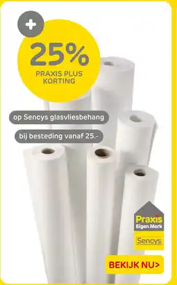 Praxis Op Sencys glasvliesbehang aanbieding