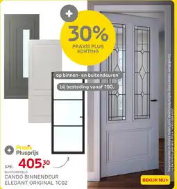 Praxis Op binnen en buitendeuren aanbieding