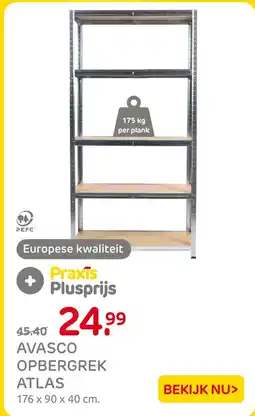 Praxis Avasco opbergrek atlas aanbieding