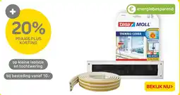 Praxis Op kleine isolatie en tochtwering aanbieding