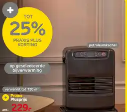 Praxis op geselecteerde bijverwarming aanbieding