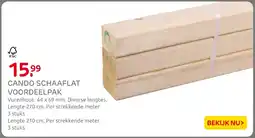 Praxis Cando schaaflat voordeelpak aanbieding