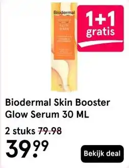 Etos Biodermal Skin Booster Glow Serum 30 ML aanbieding