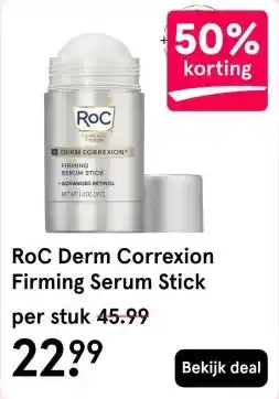 Etos RoC Derm Correxion Firming Serum Stick aanbieding