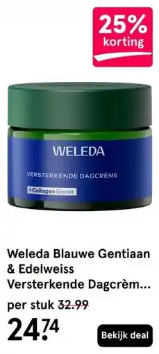 Etos Weleda Blauwe Gentiaan & Edelweiss Versterkende Dagcrème 40 ML aanbieding