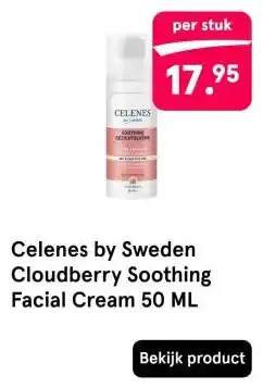 Etos Celenes by Sweden Cloudberry Soothing Facial Cream 50 ML aanbieding