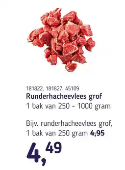 Van Hoeckel Runderhacheevlees grof aanbieding