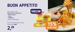Van Hoeckel Grand'Italia tradizionali Penne rigate Fusili Spaghetti aanbieding