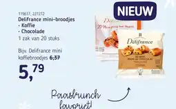 Van Hoeckel Delifrance mini-broodjes Koffie Chocolade aanbieding