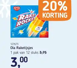 Van Hoeckel Ola Raketijsjes aanbieding