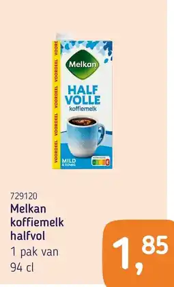 Van Hoeckel Melkan koffiemelk halfvol aanbieding