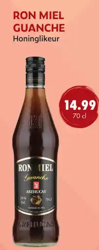 uw topSlijter Ron miel guanche aanbieding