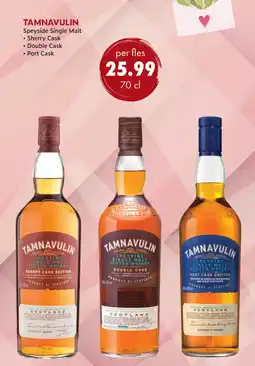 uw topSlijter TAMNAVULIN Speyside Single Malt aanbieding