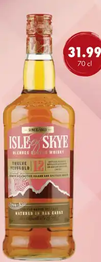 uw topSlijter Isle of skye blended scotch 12 yrs. aanbieding