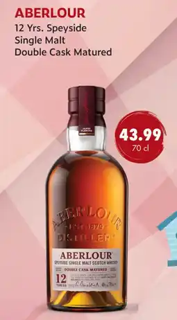 uw topSlijter Aberlour 12 yrs. speyside single malt double cask matured aanbieding