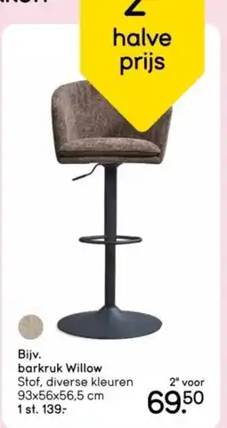 Leen Bakker Heel veel eetkamer- stoelen en barkrukken aanbieding