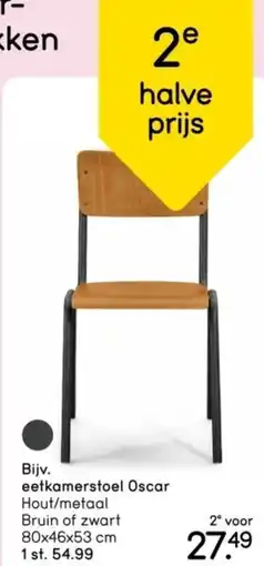 Leen Bakker Heel veel eetkamer- stoelen en barkrukken aanbieding