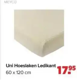 Baby-Dump Uni Hoeslaken Ledikant aanbieding