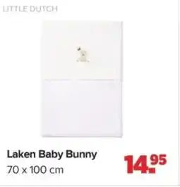 Baby-Dump Laken Baby Bunny aanbieding