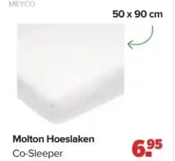 Baby-Dump Molton Hoeslaken Co-Sleeper aanbieding