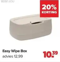 Baby-Dump Easy Wipe Box aanbieding